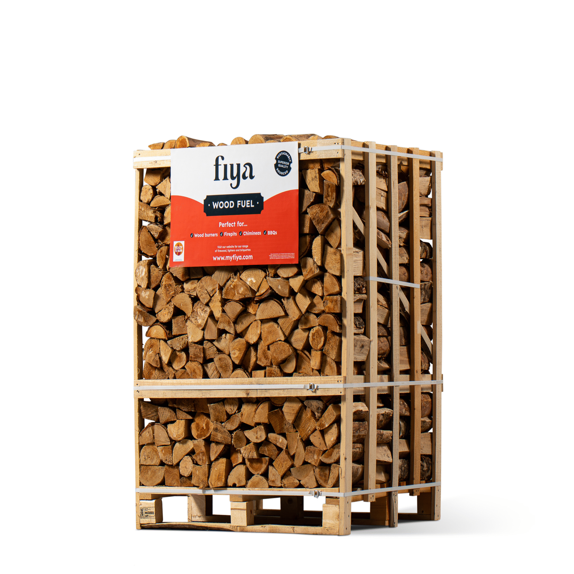 Kiln Dried Logs Crate - Birch - Image 2