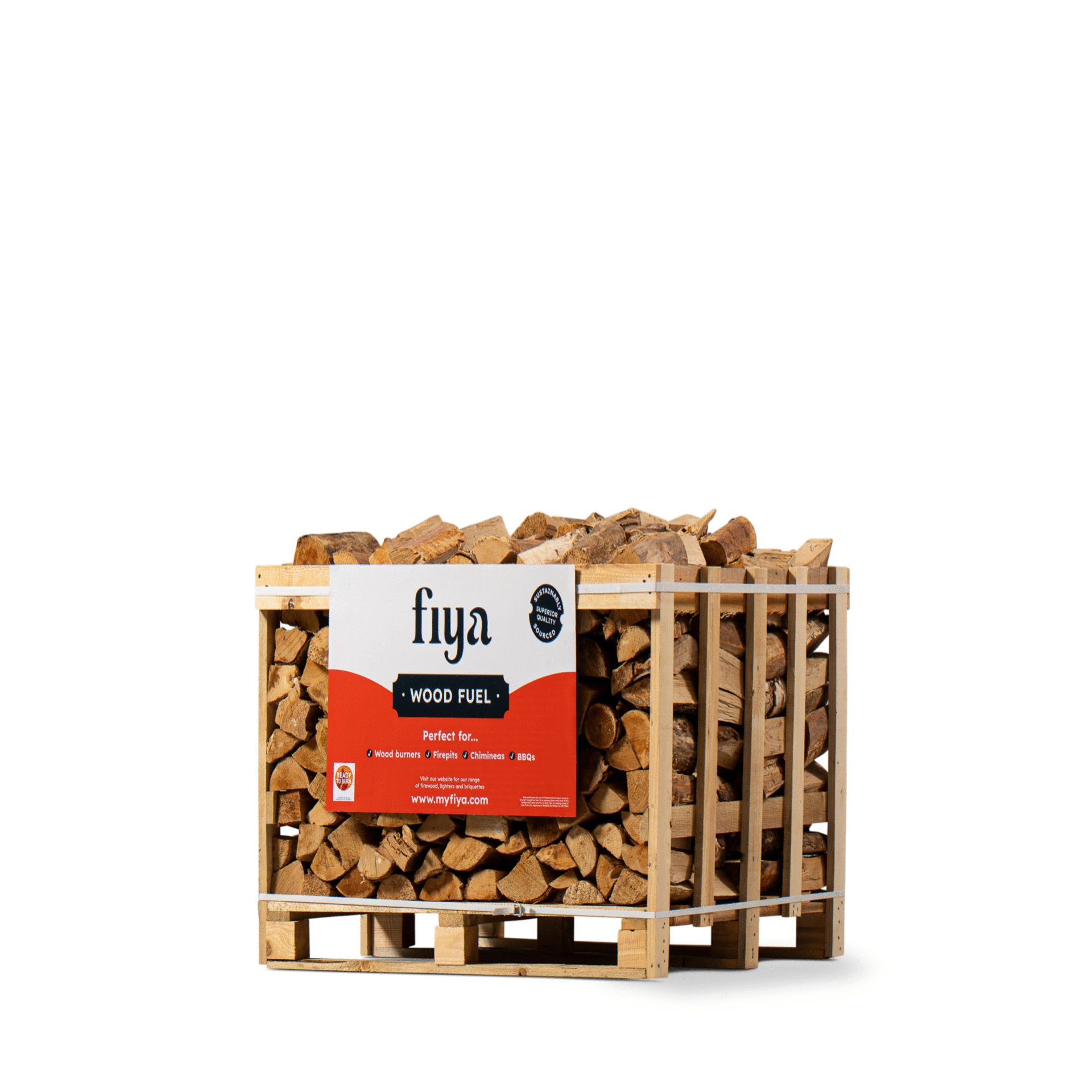 Kiln Dried Logs Crate - Birch - Image 1