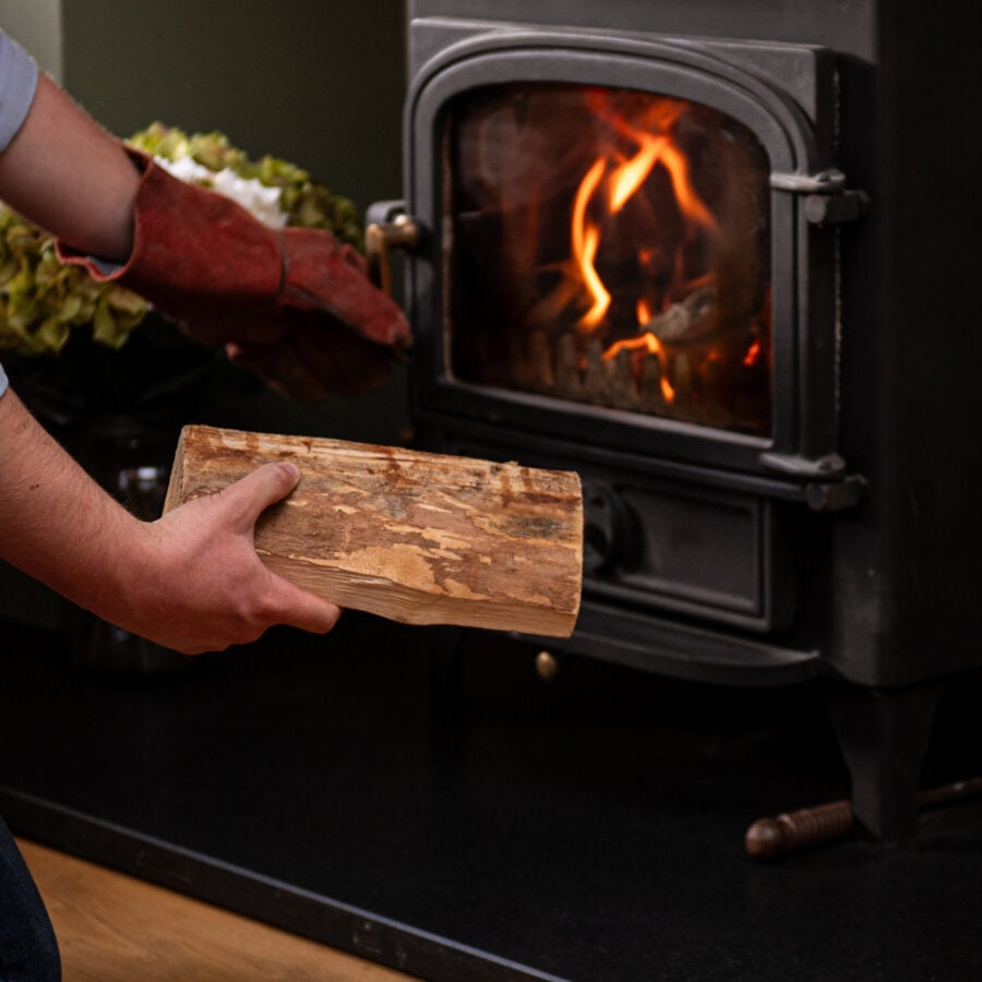 Kiln Dried Logs Crate - Oak - Image 4