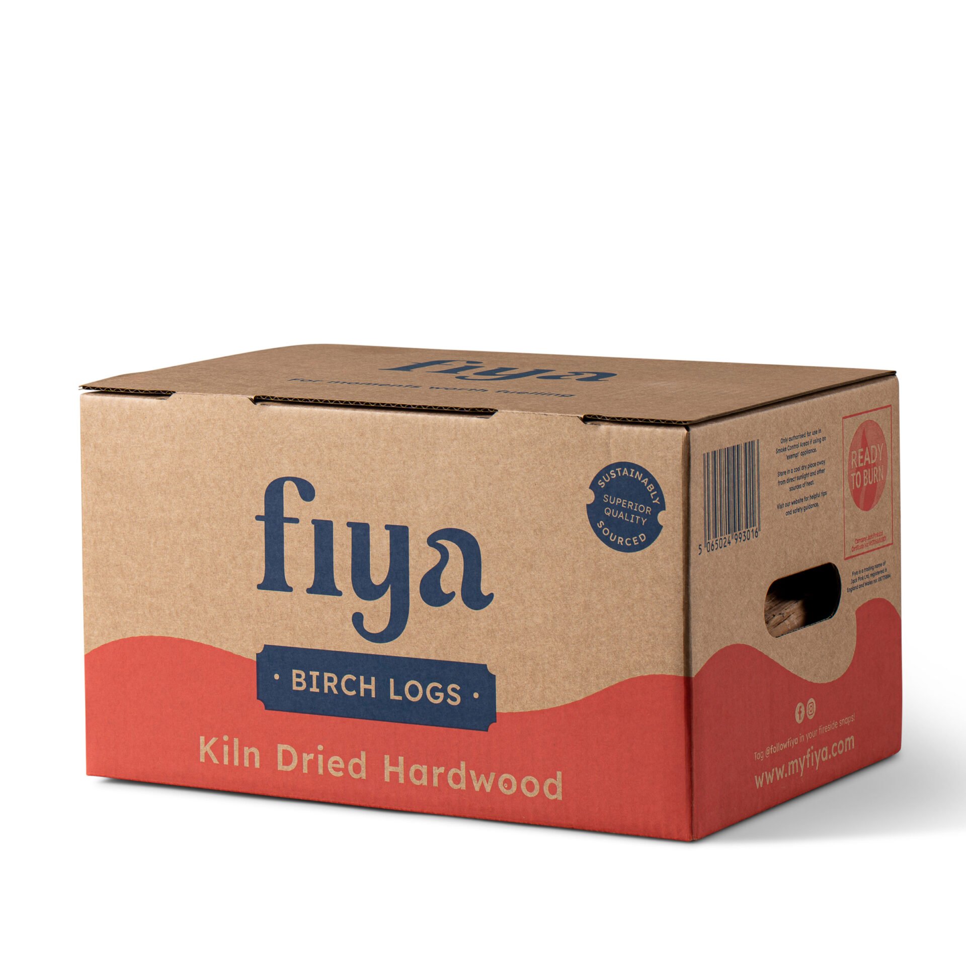 Kiln Dried Birch Logs Box - Image 1