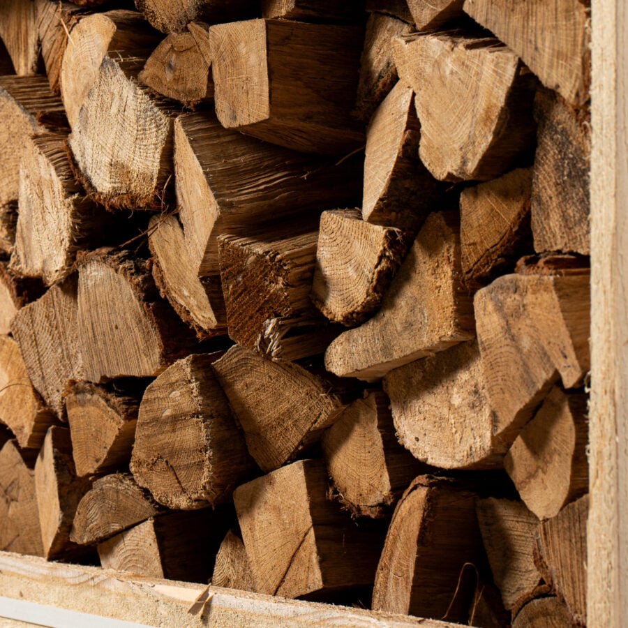 Kiln Dried Logs Crate - Oak - Image 5