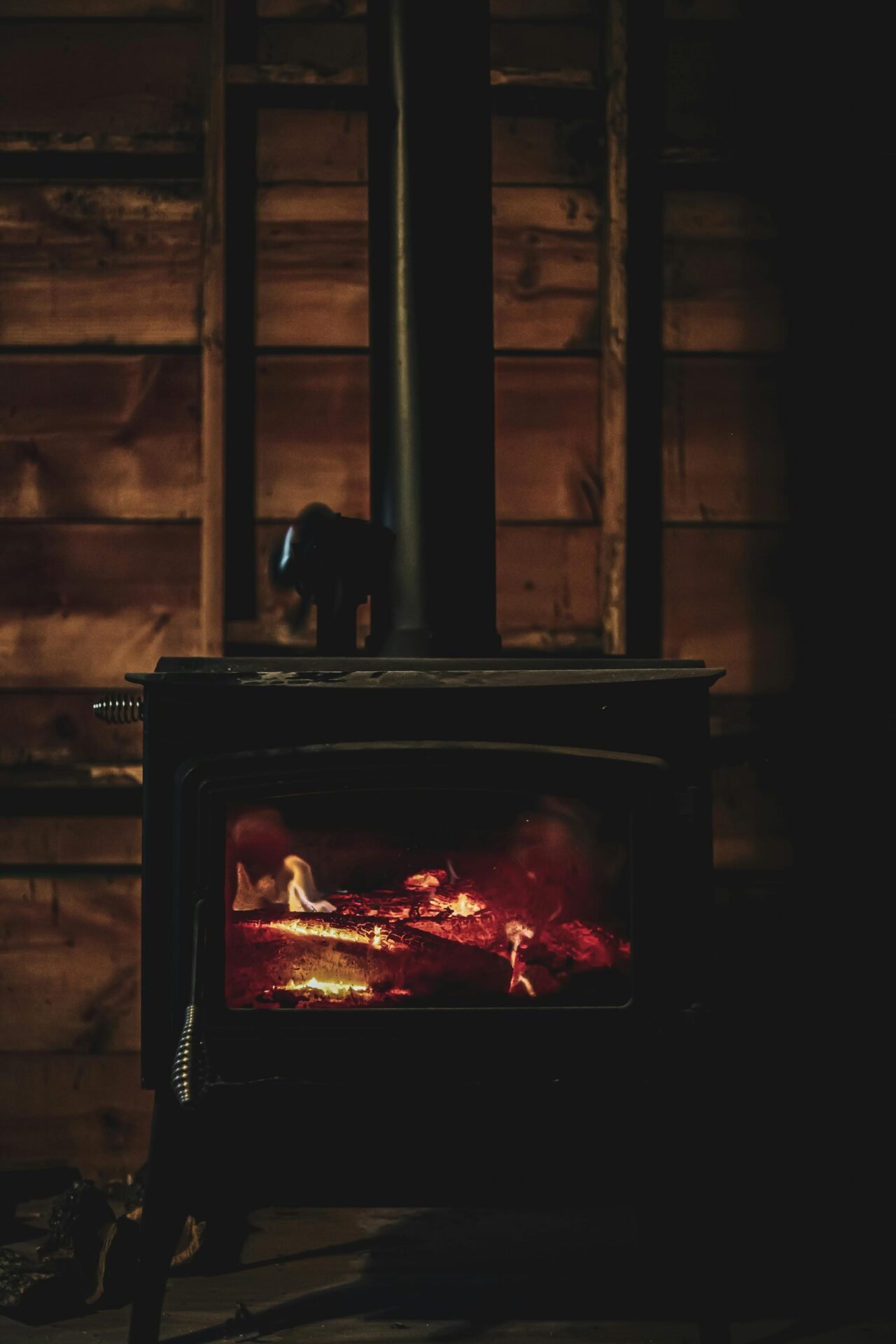 Wood Burning Stove with Lite Fire