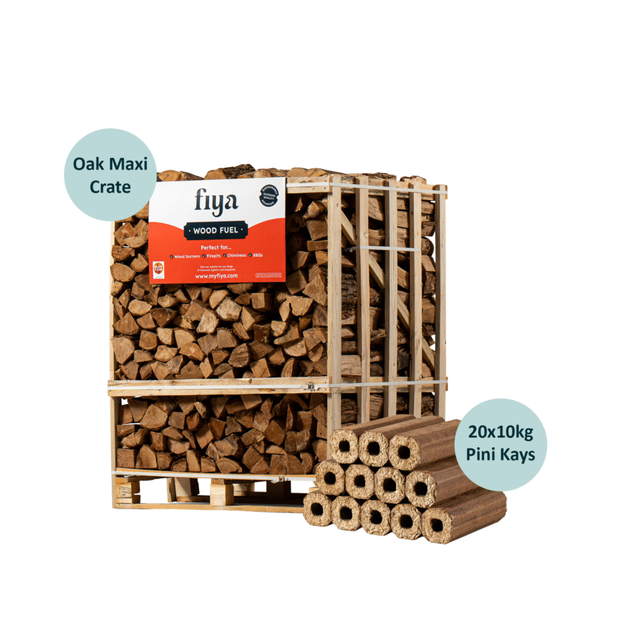 Oak Maxi Crate + 20x10kg Pini Kays - Image 1